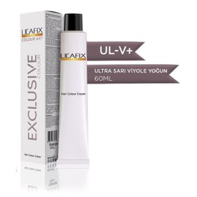 Lilafix UL-V+ Ultra Sarı Yoğun Viyole 60 ml Krem Tüp Saç Boyası