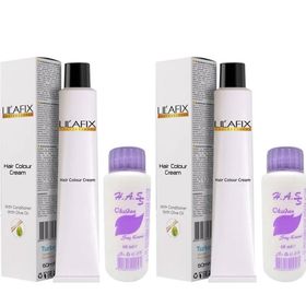 Lilafix Yeşil 2 Adet Saç Boyası +2 Adet Oksidan