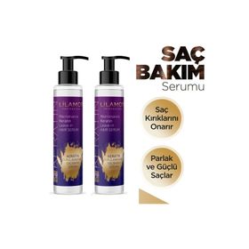 Lilamor Keratinli Durulanmayan 2 Adet 125 ml Saç Bakım Serumu