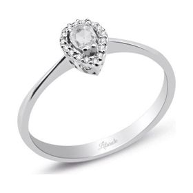 Lilarote 0.15 Ct Damla Pırlantalı Yüzük