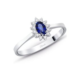 Lilarote 0.45 ct. Safir Pırlanta Yüzük