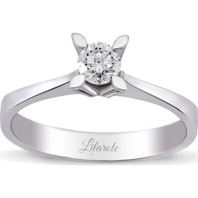 Lilarote Pırlanta 0.23 ct Pırlanta Tektaş Yüzük