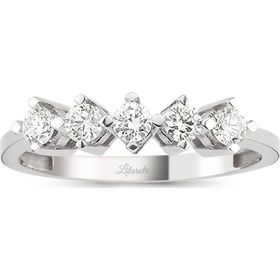 Lilarote Pırlanta 0.40 ct Beş Taş Pırlanta Yüzük