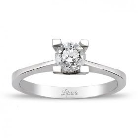 Lilarote Pırlanta 0.46 ct Tektaş Pırlanta Yüzük