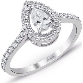 Lilarote Pırlanta 0.49 ct Damla Pırlanta Yüzük