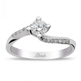 Lilarote Pırlanta 0.50 ct Pırlanta Tektaş Yüzük