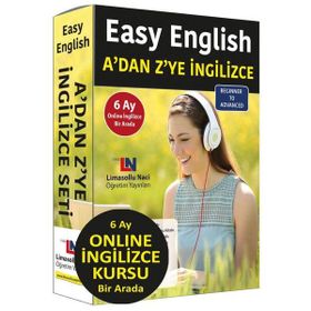 Limasollu Naci Öğretim Yayınları - Easy English A'dan Z'ye İngilizce Eğitim Seti