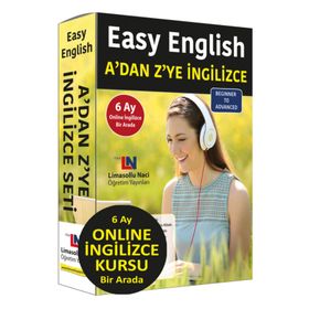 Limasollu Naci Öğretim Yayınları - Easy English A'dan Z'ye İngilizce Eğitim Seti