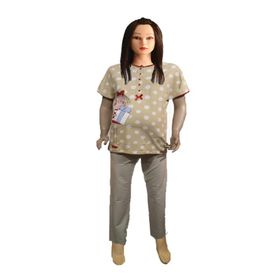 Limissi 2051 Bej Lohusa Pijama Takımı