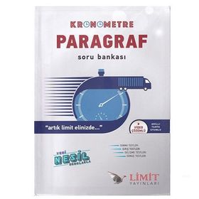 Limit 8.Sınıf LGS Kronometre Paragraf Soru Bankası Limit Yayınları