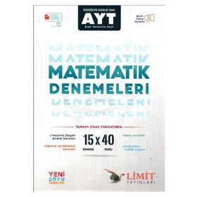 Limit AYT Matematik 15x40 Denemeleri Video Çözümlü