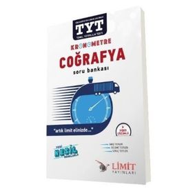Limit Kronometre TYT Coğrafya Soru Bankası Limit Yayınları