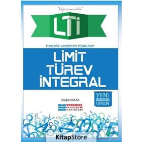 Limit Türev İntegral Doğan Kaya Evrensel İletişim Yayınları