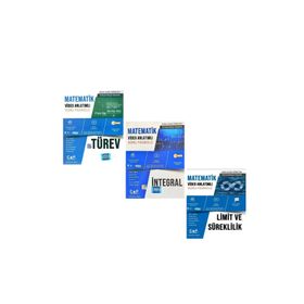 Limit Türev ve İntegral Fasikülleri Seti 3 Kitap - Çap Yayınları