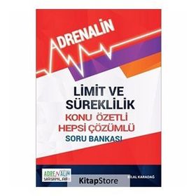 Limit ve Süreklilik - Konu Özetli - Hepsi Çözümlü Soru Bankası - Bilal Karadağ