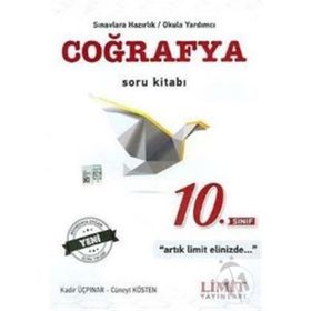 Limit Yayınları 10. Sınıf Coğrafya Soru Bankası ve Konu Bitirme