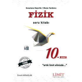 Limit Yayınları 10.sınıf Fizik Soru Bankası