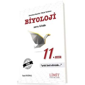 Limit Yayınları 11. Sınıf Biyoloji Soru Kitabı