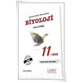 Limit Yayınları 11. Sınıf Biyoloji Soru Kitabı