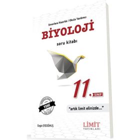 Limit Yayınları 11. Sınıf Biyoloji Soru Kitabı