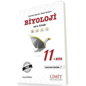 Limit Yayınları 11. Sınıf Biyoloji Soru Kitabı