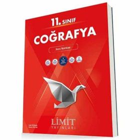 Limit Yayınları - 11. Sınıf Coğrafya Soru Bankası