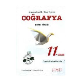 Limit Yayınları 11. Sınıf Coğrafya Soru Kitabı
