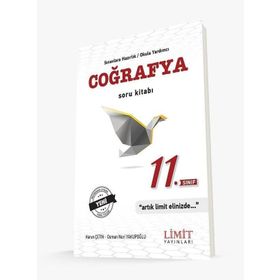 Limit Yayınları 11. Sınıf Coğrafya Soru Kitabı