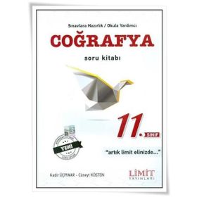 Limit Yayınları 11. Sınıf Coğrafya Soru Kitabı
