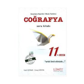 Limit Yayınları 11. Sınıf Coğrafya Soru Kitabı