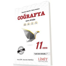 Limit Yayınları 11. Sınıf Coğrafya Soru Kitabı