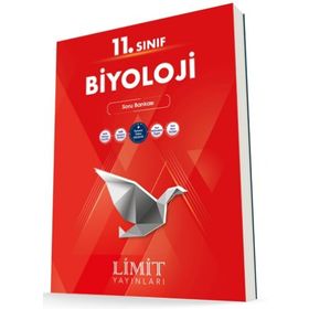Limit Yayınları 2022 11. Sınıf Biyoloji Soru Bankası