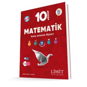 Limit Yayınları - 2026 10. Sınıf Matematik Konu Anlatım Föyleri