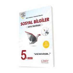 Limit Yayınları 5. Sınıf Sosyal Bilgiler Soru Bankası