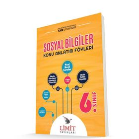Limit Yayınları 6. Sınıf Sosyal Bilgiler Konu Anlatım Föyü