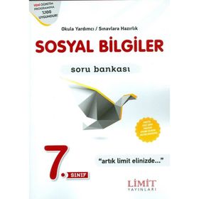 Limit Yayınları 7.Sınıf Sosyal Bilgiler Soru Bankası