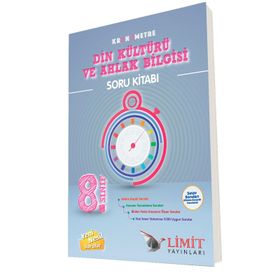 Limit Yayınları 8. Sınıf Din Kültürü ve Ahlak Bilgisi Soru Kitabı