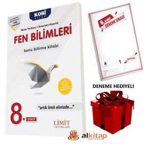 Limit Yayınları 8. Sınıf Fen Bilimleri Konu Bitirme Kitabı