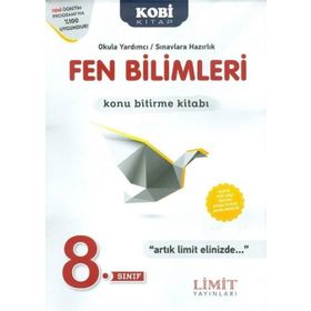 Limit Yayınları 8. Sınıf Fen Bilimleri Konu Bitirme Kitabı