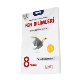 Limit Yayınları 8. Sınıf Fen Bilimleri Konu Bitirme Kitabı