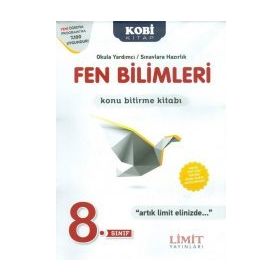 Limit Yayınları 8. Sınıf Fen Bilimleri Konu Bitirme Kitabı