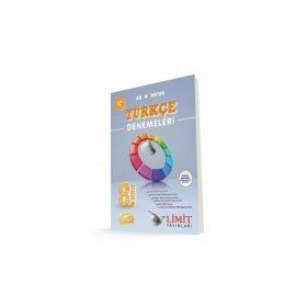 Limit Yayınları 8.Sınıf Kronometre LGS 12'li Türkçe Denemeleri