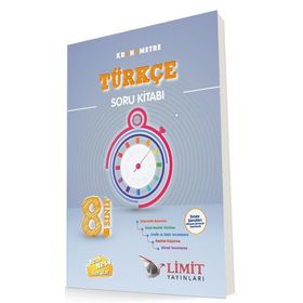 Limit Yayınları 8.Sınıf Kronometre LGS 12'li Türkçe Denemeleri
