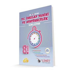 Limit Yayınları 8.Sınıf Kronometre LGS 12'li Türkçe Denemeleri