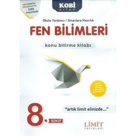 Limit Yayınları 8. Sınıf LGS Fen Bilimleri Konu Bitirme Kitabı