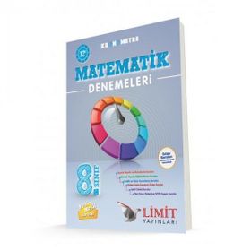 Limit Yayınları 8.sınıf LGS Kronometre 12 Li Matematik Denemeleri