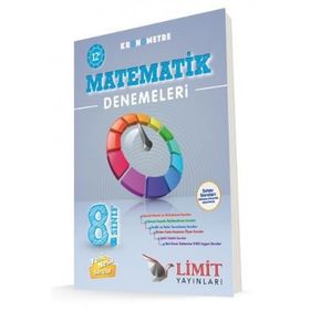 Limit Yayınları 8.sınıf LGS Kronometre 12 Li Matematik Denemeleri