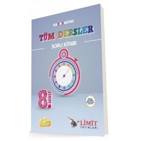 Limit Yayınları 8. Sınıf Lgs Kronometre Tüm Dersler Soru Bankası