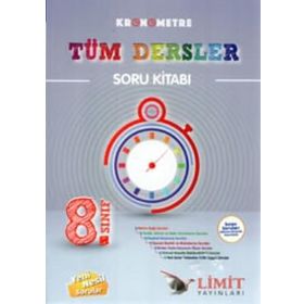 Limit Yayınları 8. Sınıf Lgs Kronometre Tüm Dersler Soru Bankası