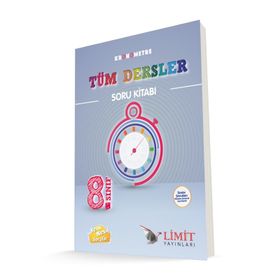 Limit Yayınları 8. Sınıf Lgs Kronometre Tüm Dersler Soru Bankası